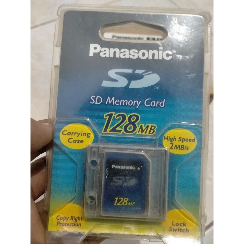 Memory SD Card Panasonic 128 MB Keyboard Technics Kn 2400 2600 7000