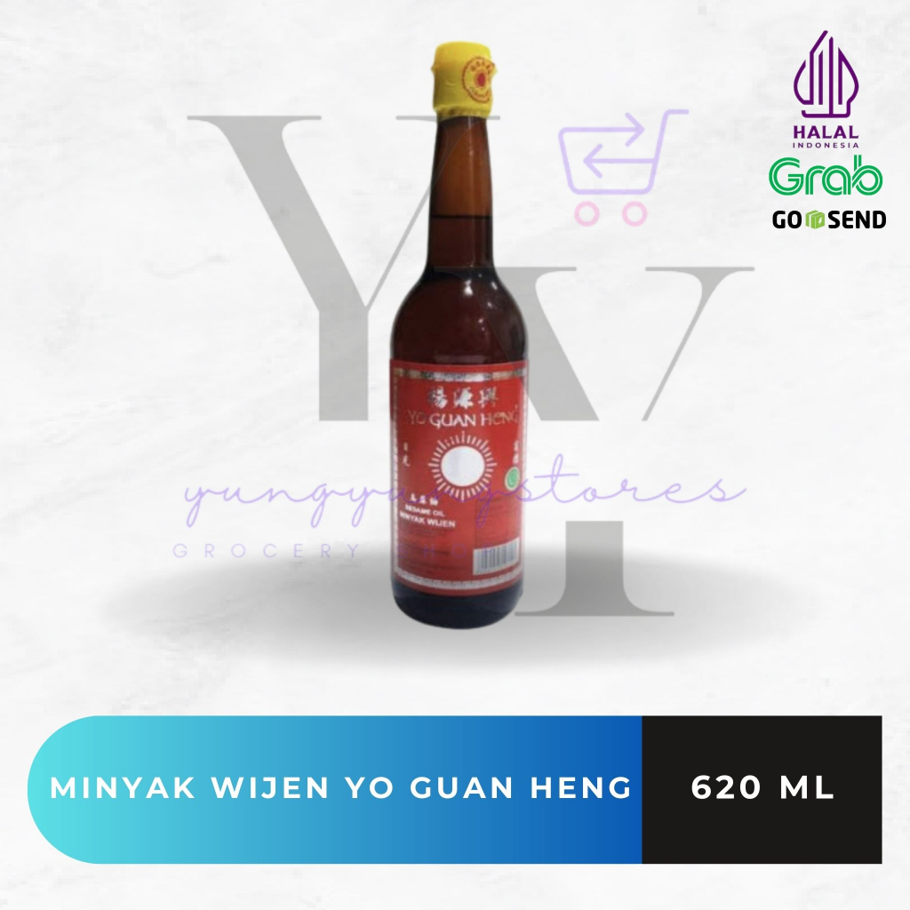 

Minyak Wijen Matahari Yo Guan Heng Botol 620 ml