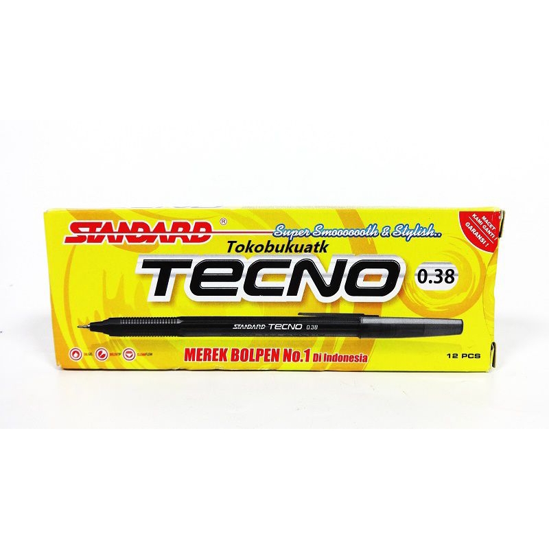 

Pulpen Standard Tecno 1 Pak (12 Pcs)