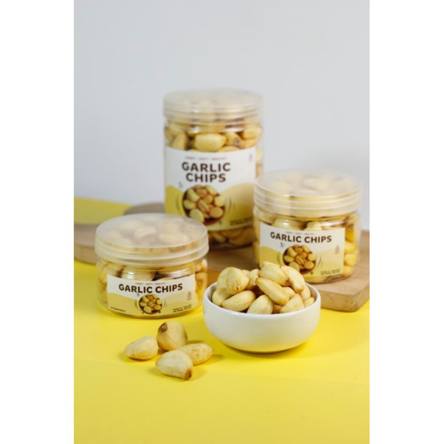 

Xpresstemilofficial Keripik Bawang Putih kemasan pouch 300 ml 400 ml 750ml