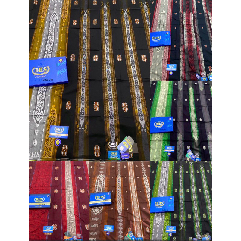 HITAM Sarung BHS JSK JGE JGD JGM JGB JGA JGL Classic Gold Silver