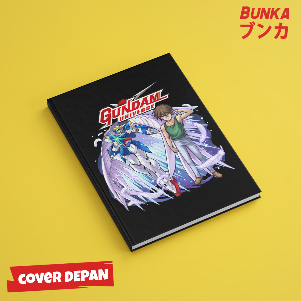

Note Book Aesthetic Anime Gundam Heero Yuy Design Hardcover A5 Buku Tulis Catatan Notes Agenda Planner Jurnal vintage buku catatan story book kado anniversary valentine cowok cewek murah