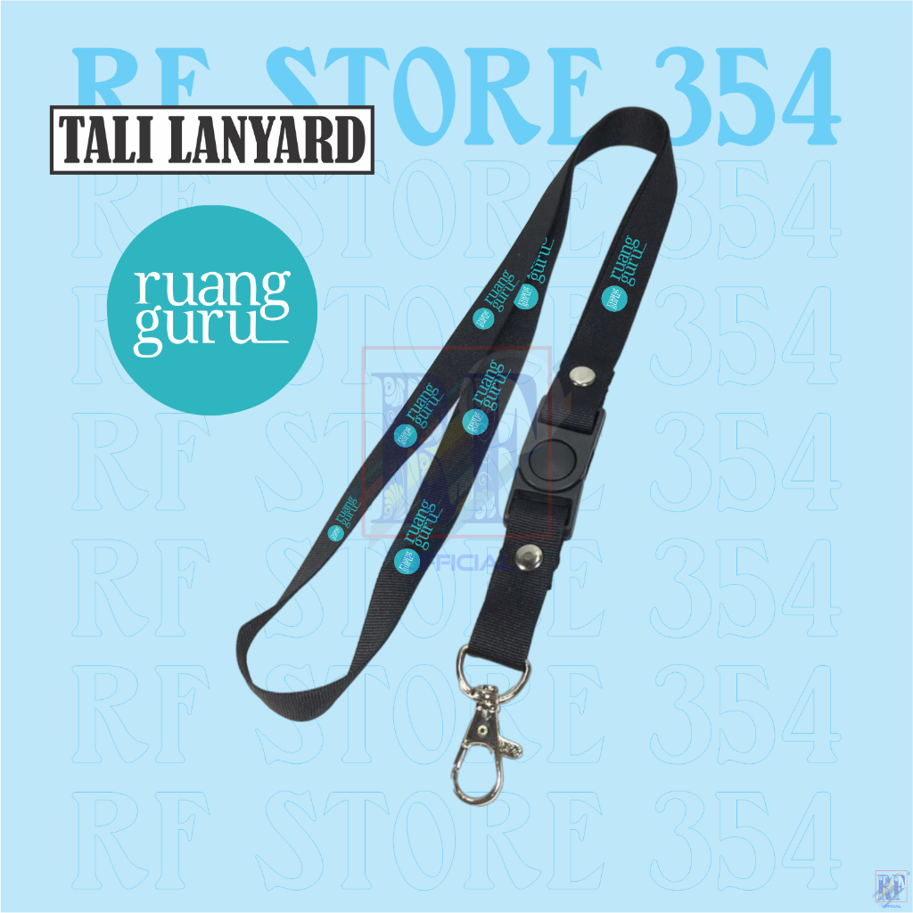 

TALI LANYARD RUANG GURU LOGO RUANG GURU BIMBEL PRIVAT - TALI ID CARD GANTUNGAN KUNCI GANTUNGAN FLASHDISK GANTUNGAN NAMETAG TALI LANYARD BEST SELLER COD