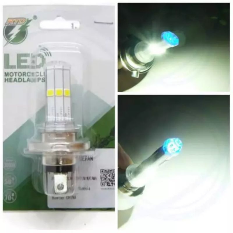 Lampu Led 6 Sisi Lampu Depan Led Motor Vixion Old New MX King Scoopy