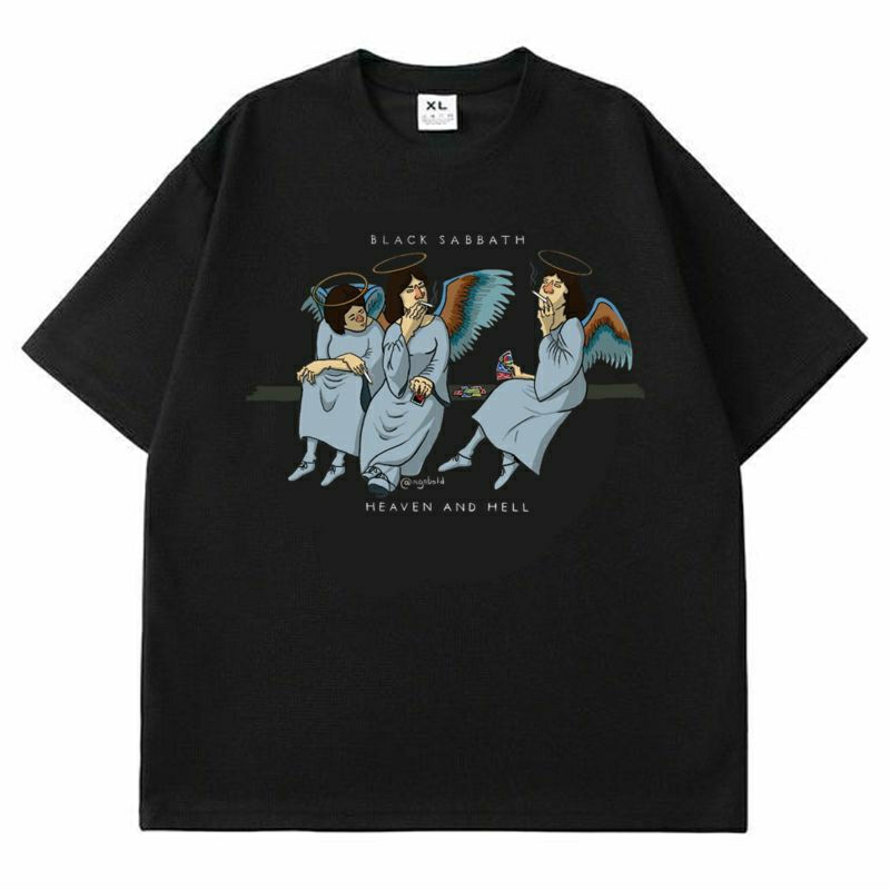 KAOS BLACK SABBATH PRIA WANITA/TSHIRT BLACK SABBATH/KAOS BAND METAL DISTRO BLACK SABBATH
