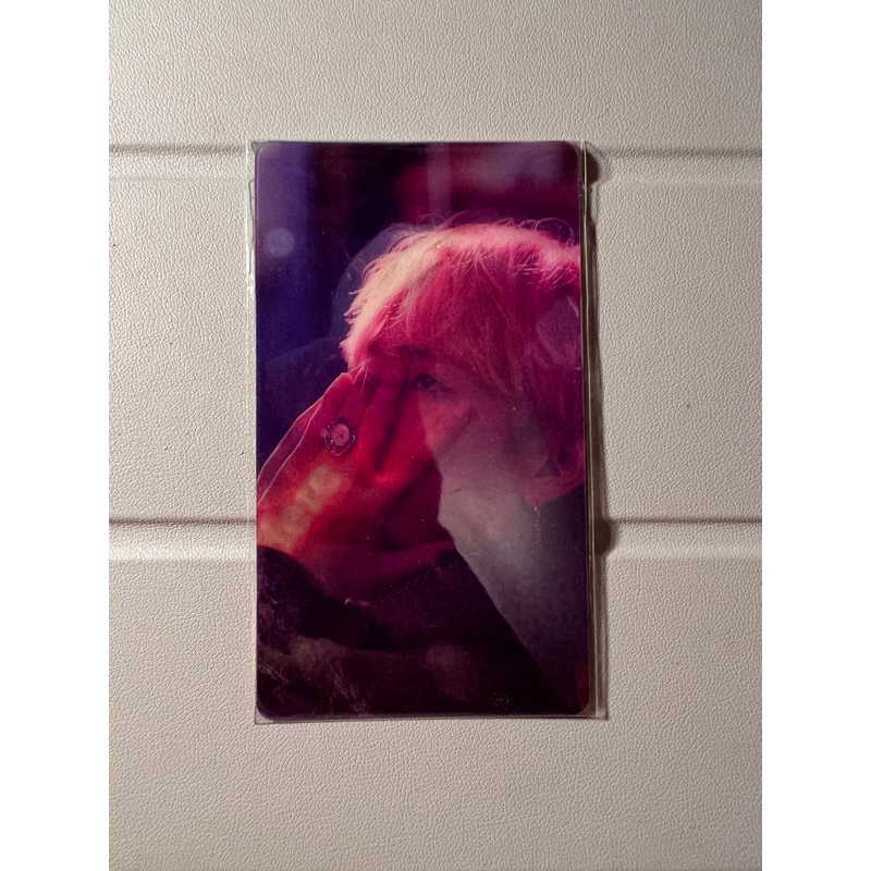 taehyung lenticular wcb wings photocard