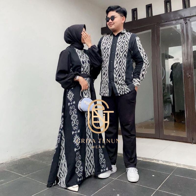 BAJU TENUN SALSABILLA / GAMIS TENUN KONDANGAN