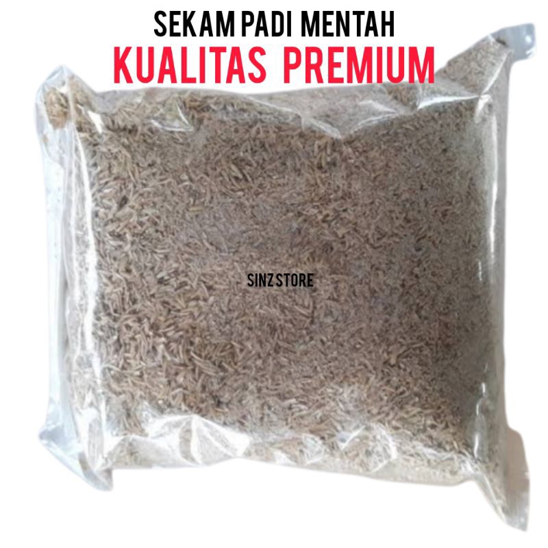 Sekam padi | Sekam padi mentah media tanam organik