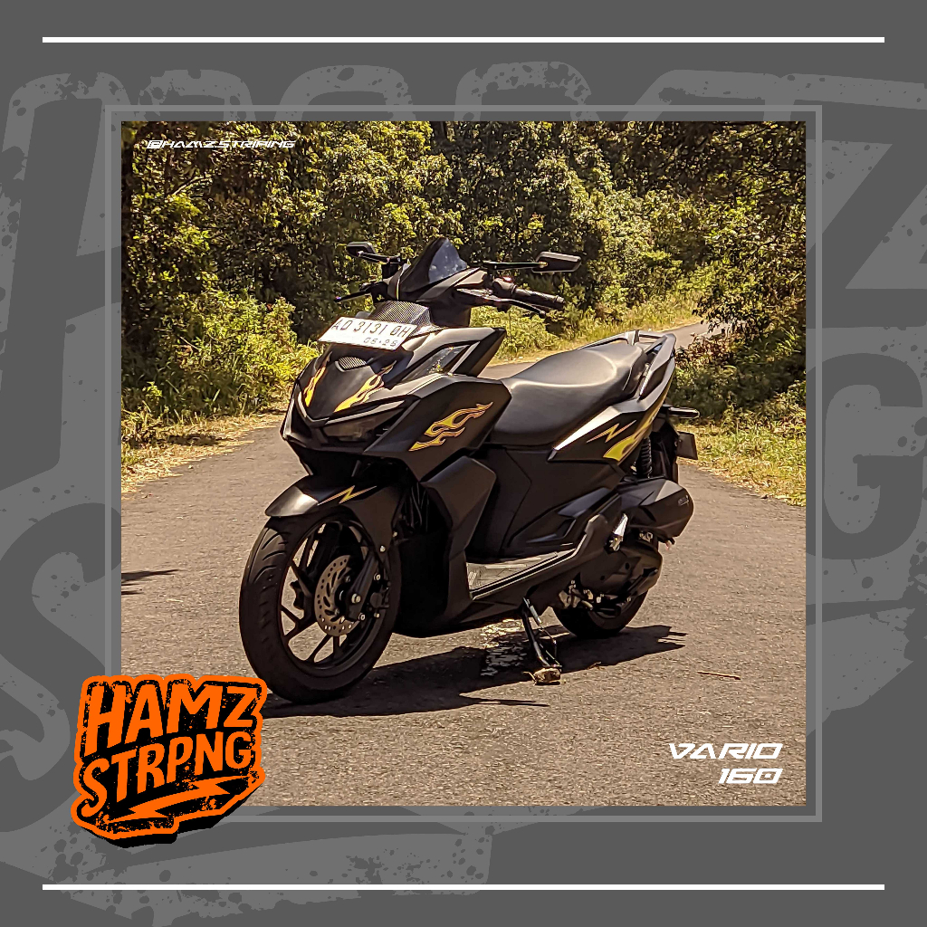 Striping Transparan Vario 160 RAZOR livery mostwanted