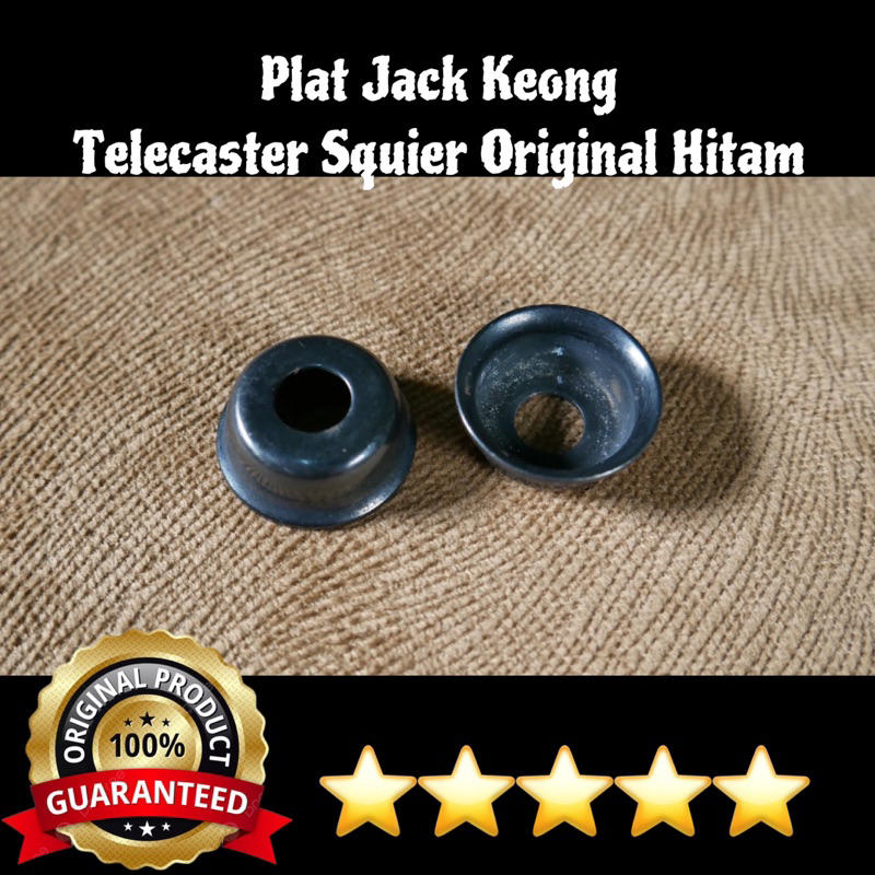 Plat Jack Keong Telecaster Squier Original Hitam