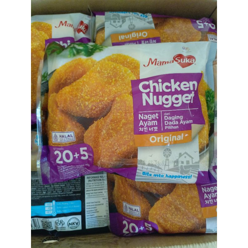 

Naget Chicken Mama Suka 400gr