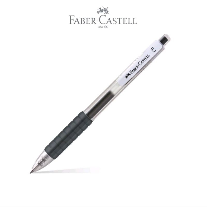 

Pulpen Gel Hitam 0.7 Faber castell 641799 Fast Gel