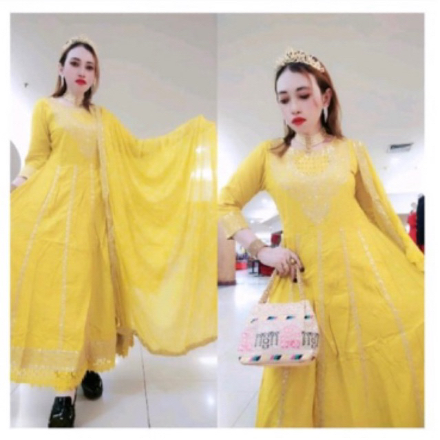 ready set celana selendang india premium