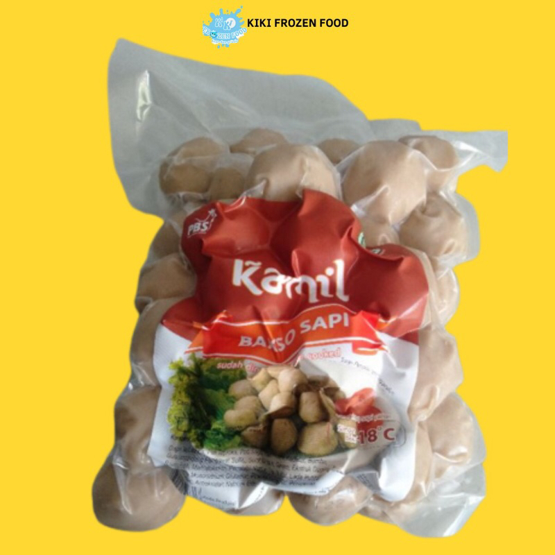 

Bakso sapi kamil 500gram / bakso sapi kamil 500gr