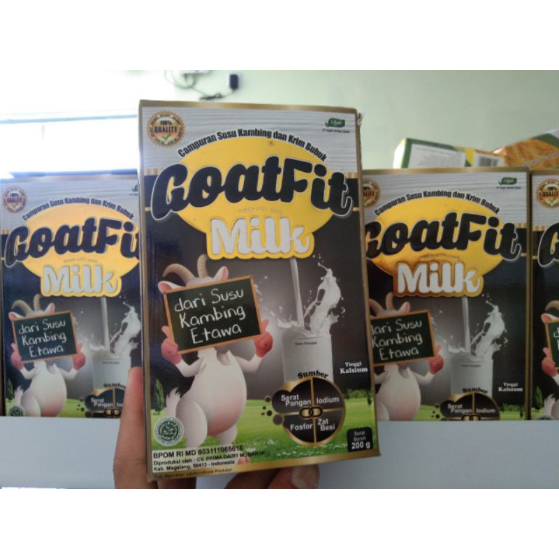 

GOATFIT MILK SUSU KAMBING PLUS ROYAL JELLY | Varian Susu Kambing Etawa