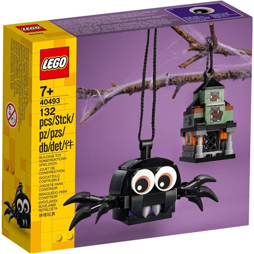 Lego 40493 Spider and Haunted House Pack Brick Balok Mainan Lego Original