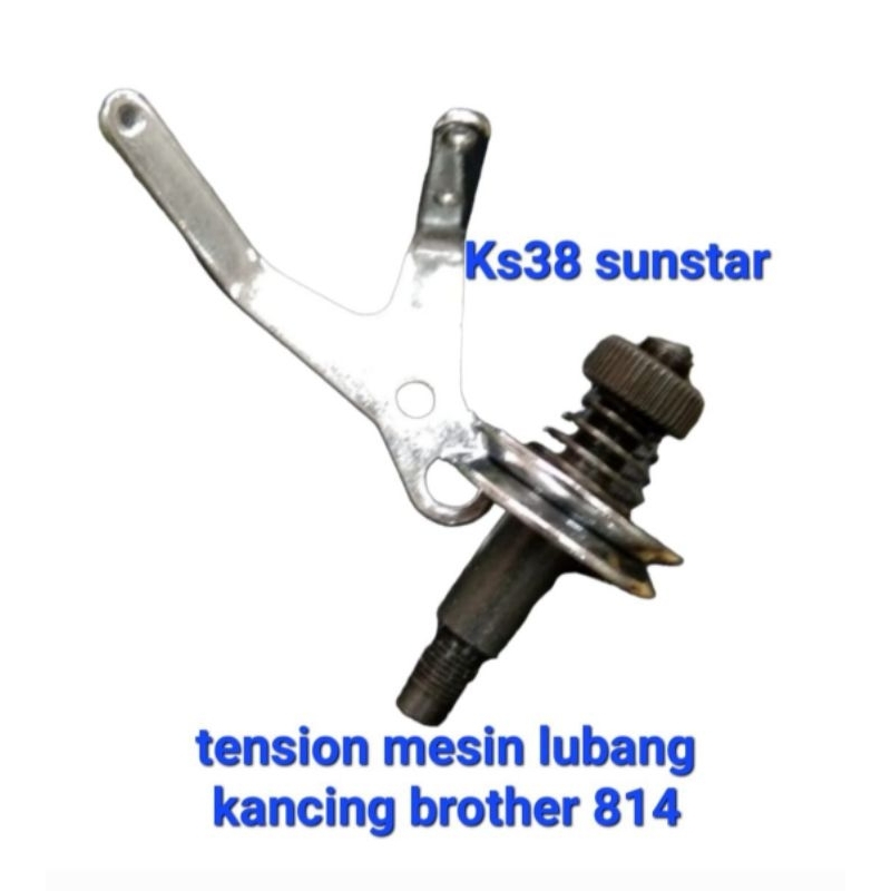 tensin lubang kancing brother 814