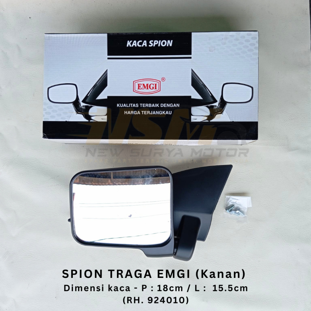 Mirror Spion Mobil Izuzu Traga Hitam Kanan atau Kiri
