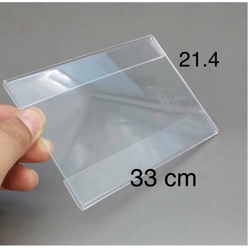

acrylic 2mm name tag/label tag/label produk ukuran F4 21 x 33 cm