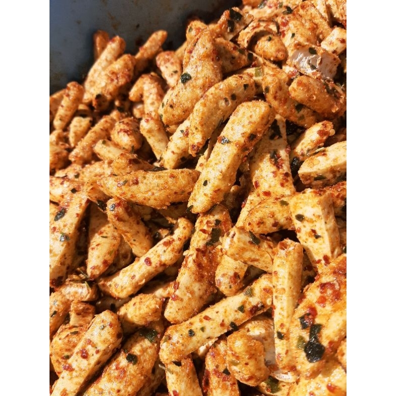 

Basreng pedas daun jeruk