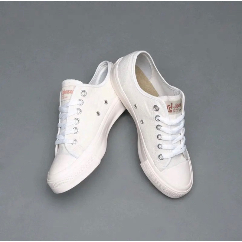 Johnson Sepatu Basic Low Cut Milky Original