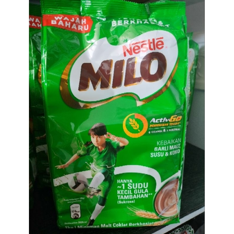 

Milo asli Malaysia 1kg