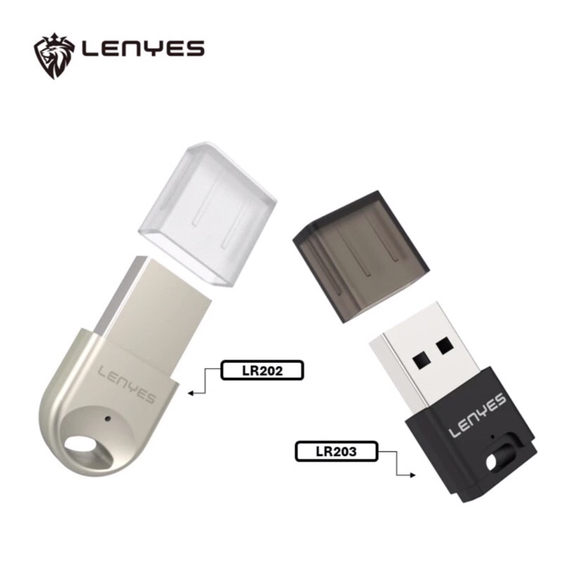 Lenyes LR202 LR203 Bluetooth Receiver USB Wireless Adapter 5.1 Alat Bluetooth Salon