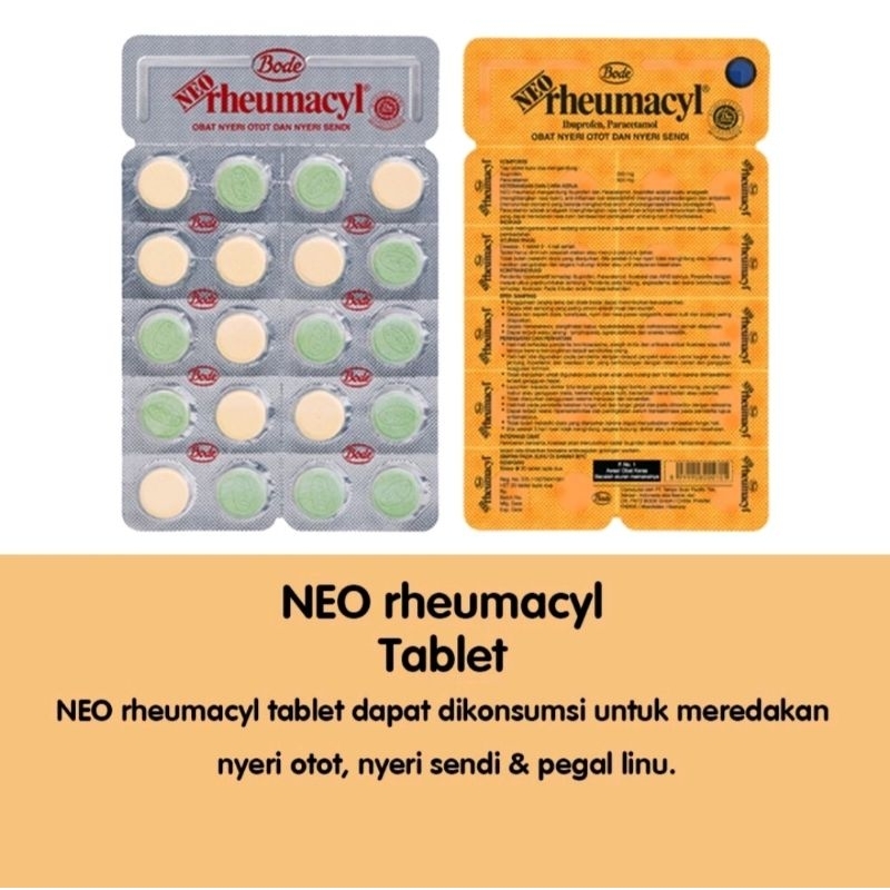 NEO RHEUMACYL OBAT PEREDA NYERI