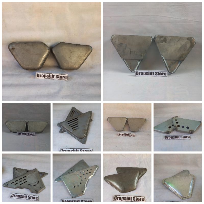 Tutup aki cover aki tutup bok box aki cover samping bodi samping motor custom japstyle scorpio megap