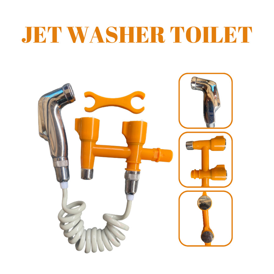 JET WASHER TOILET SET AIR JET WASHER BIDET CLOSET SEMPROTAN AIR TOILET