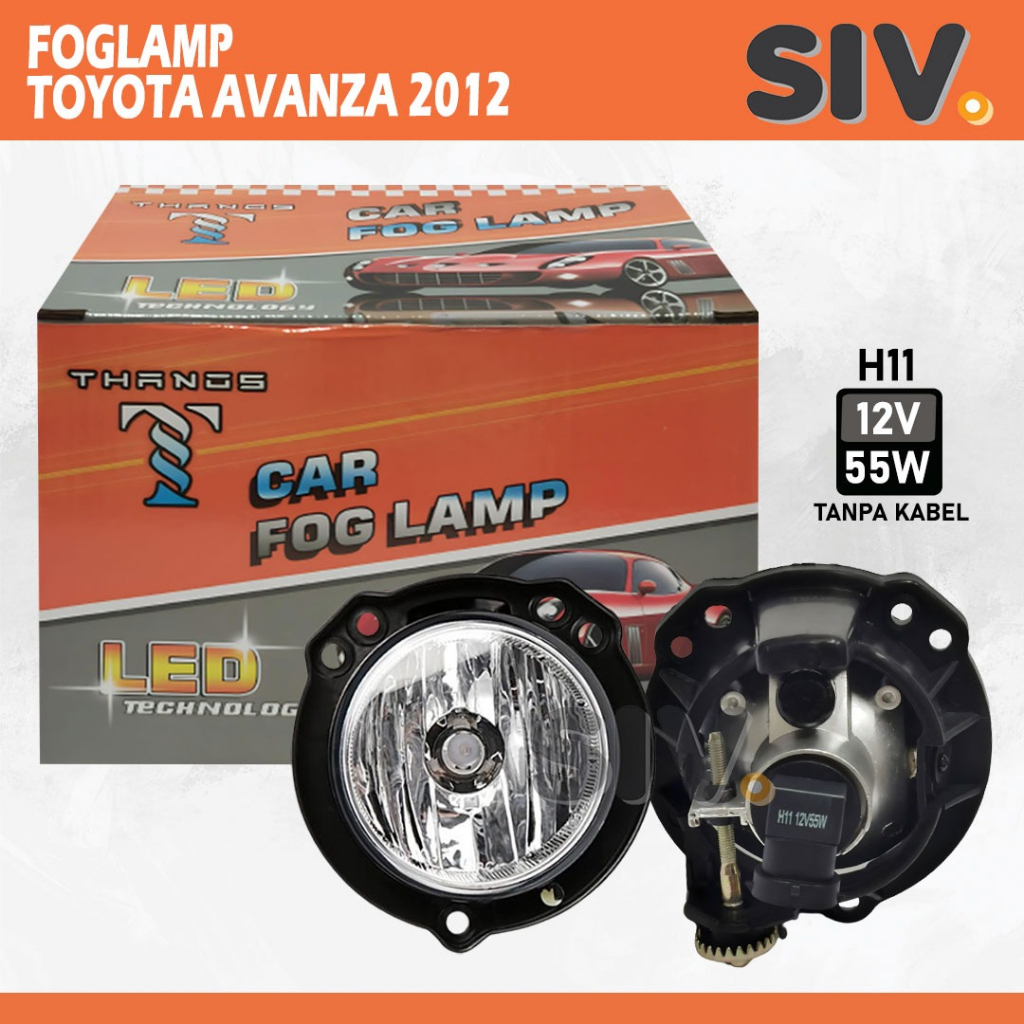 Foglamp Lampu Kabut Lampu Fog Lamp All New Avanza Xenia 2012 2013 2014