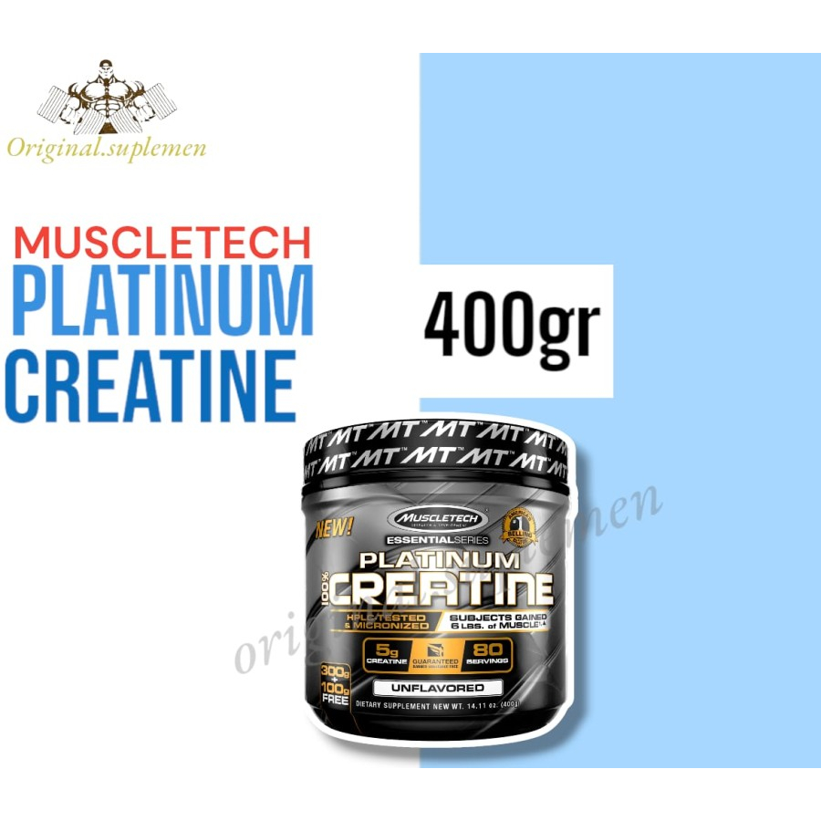 Platinum Creatine 400gr Muscletech Muscle Tech Creatine Monohydrate
