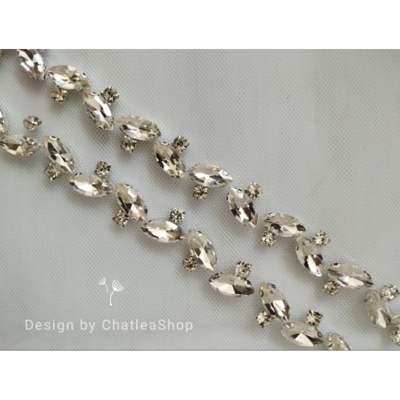 Serenescents06 Gratis Ongkir [ Stock] Payet Rangkai Payet Leher Dan Pinggang