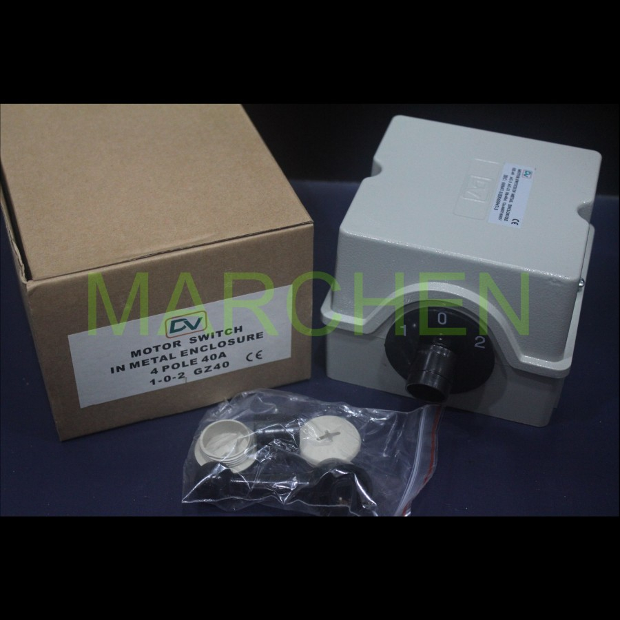 Cam Stater Starter Handle Switch Ohm Saklar GZ-40 40A 4P DV
