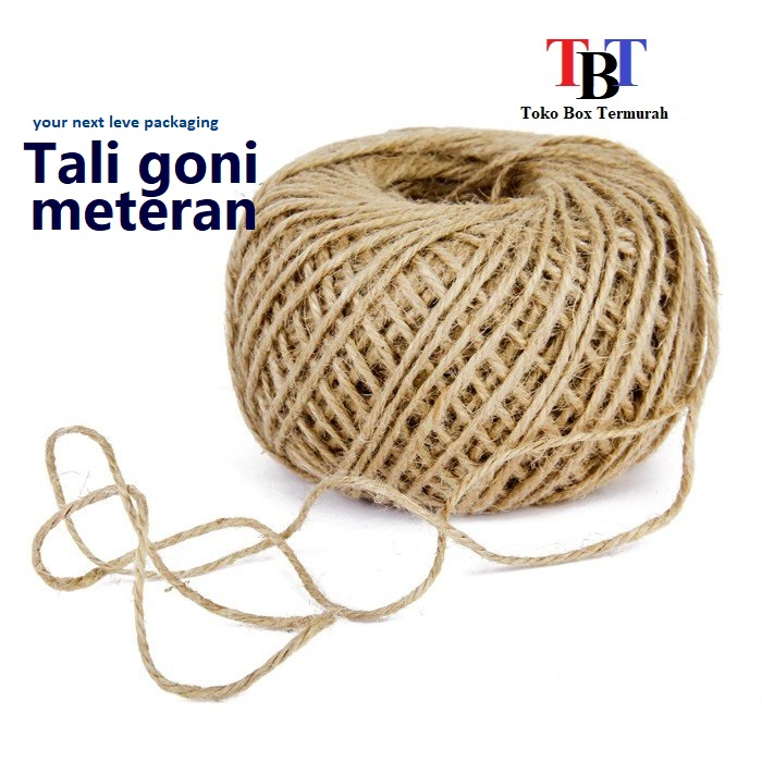 

Tali Goni 2 PLY, 3 PLY dan 4 PLY jual meteran (per 1 meter) tali/goni/taligoni/hampers/kado/aksesoris/Murah/TBT