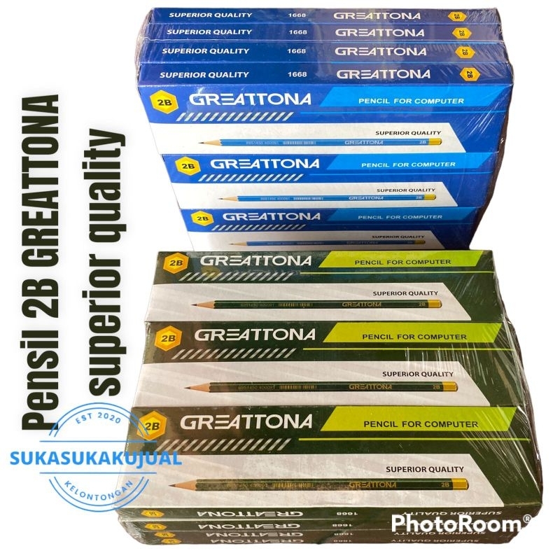 

(12pcs)pensil 2D GREATTONA