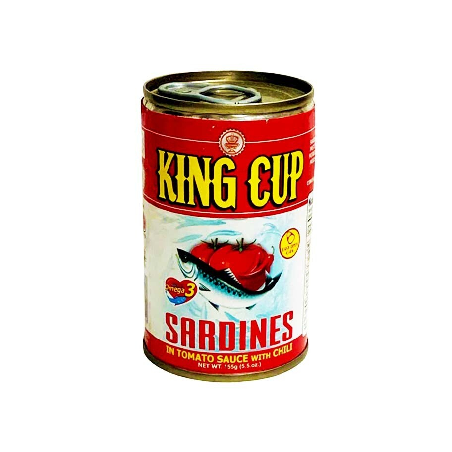 

KING SARDINES/YOUNG'S SARDINES IN TOMATO/SAUCE 155g