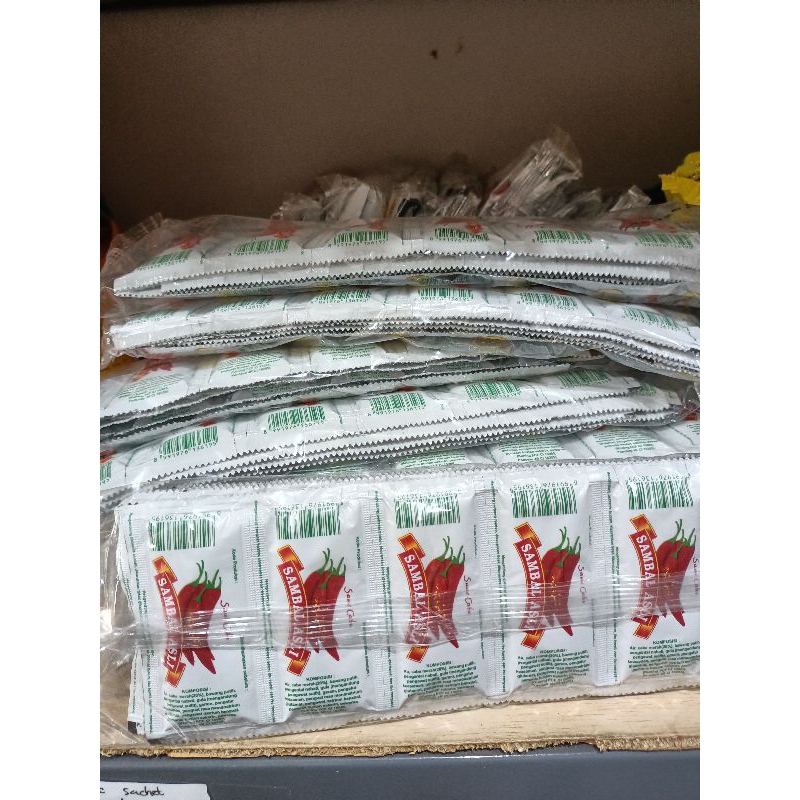 

NASIONAL sambal sachet 9gr (1bks isi 24pcs)