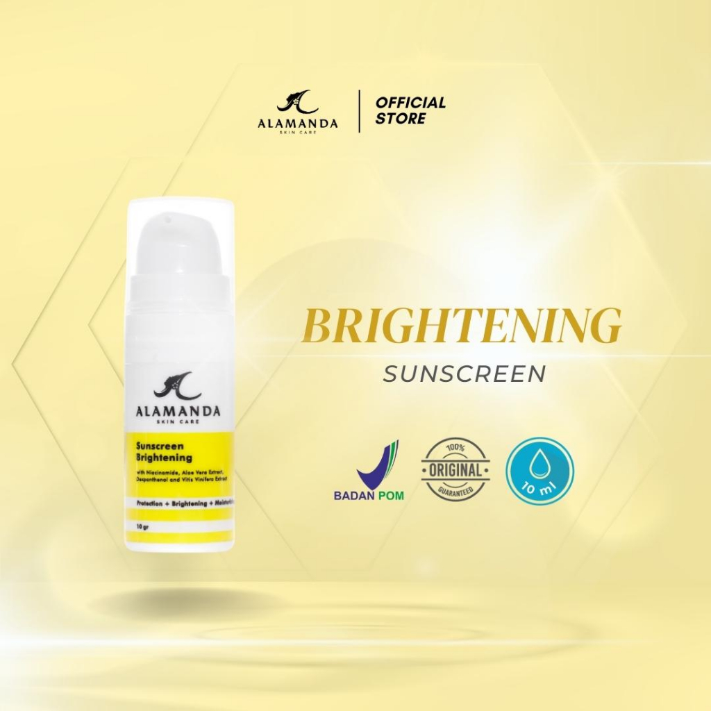 Alamanda Skincare Brightening Sunscreen