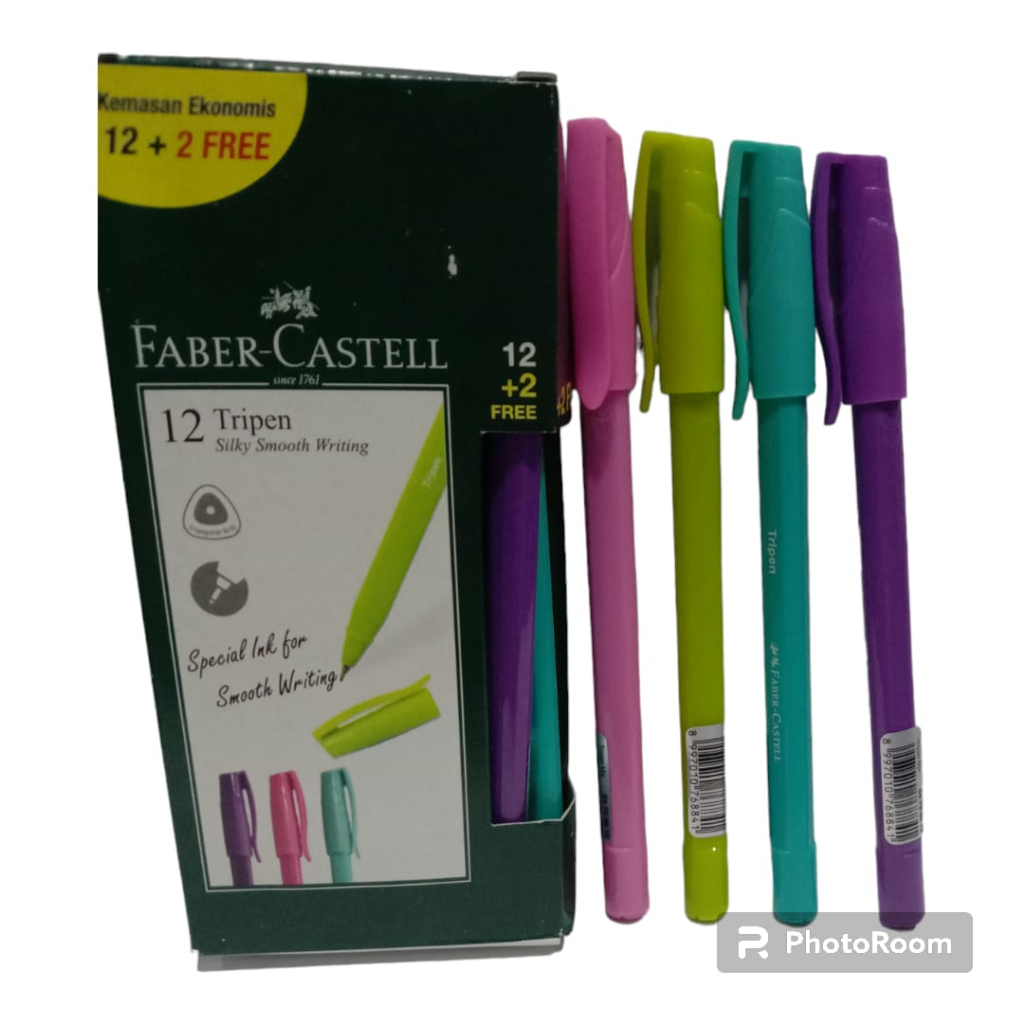 

PULPEN FABER CASTEL TRIPEN/ 12PCS + 2PCS