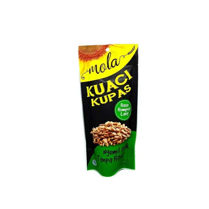 

Mola Kuaci Kupas Rasa Rumput Laut 50gr