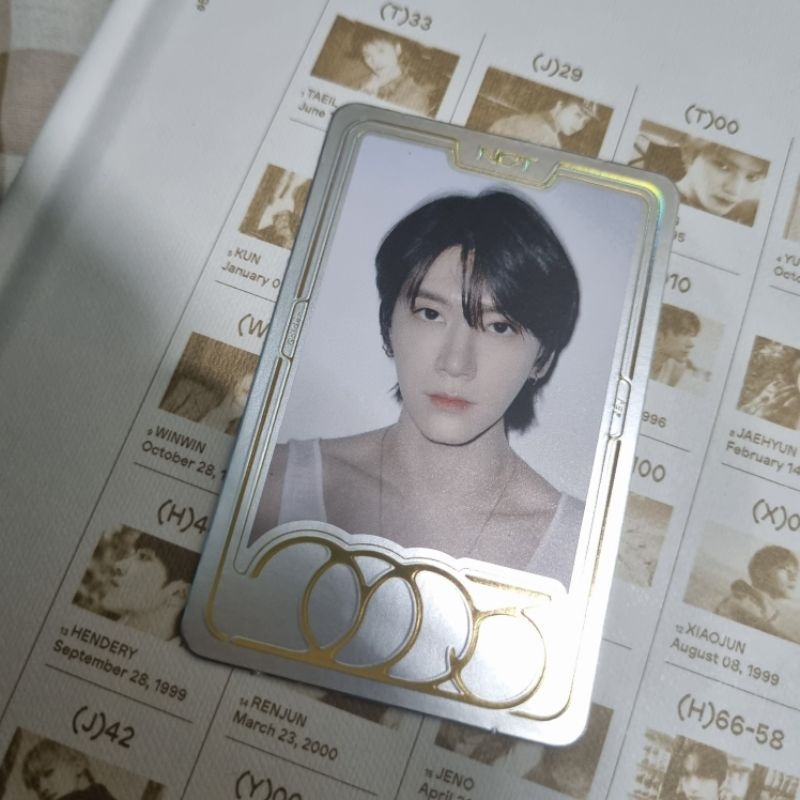 Photocard NCT 2023 TEN SYB Golden Age Special Yearbook Card
