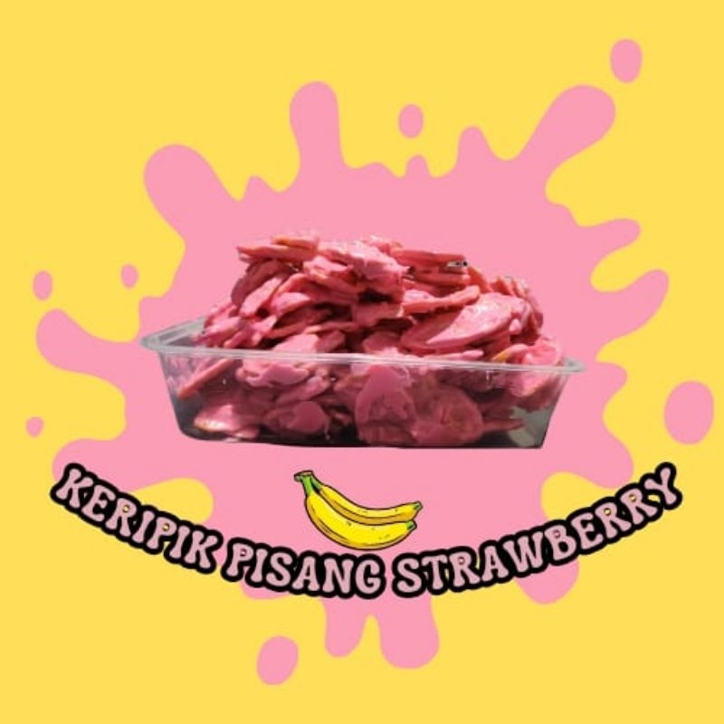 

Keripik Pisang Viral dengan Topping Premium Strawberry yg Melimpah 250gram