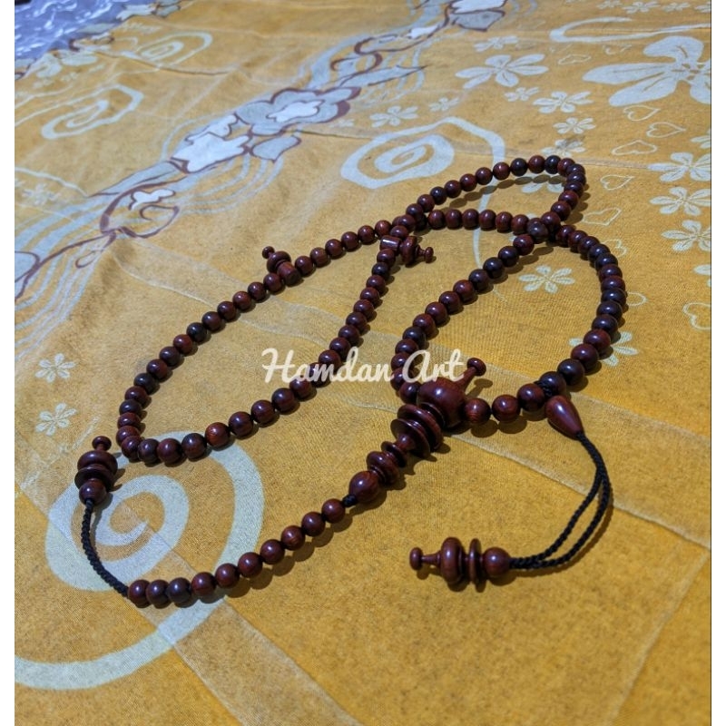 tasbih semi akar tunjang nagasari sunan gunung jati cirebon 8mm