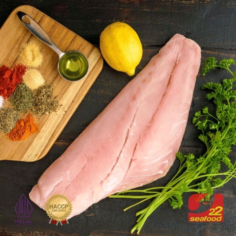 

Ikan Kaci Kaci Fillet Boneless 500 gram / Sweetlips / Seafood 22