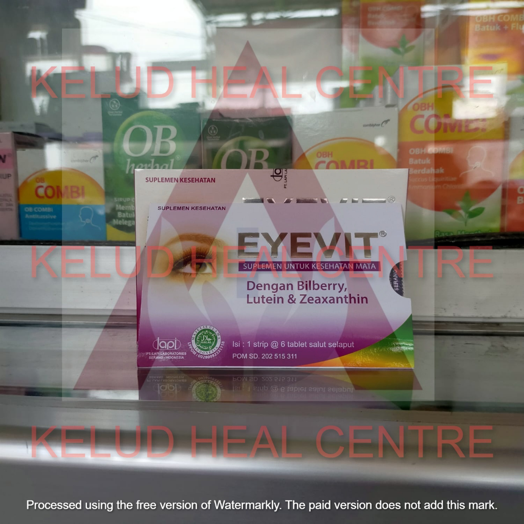 EYEVIT STRIP ISI 6 TABLET / VITAMIN MATA MINUS SUPLEMEN MATA