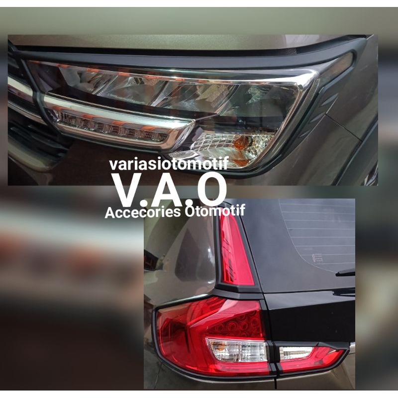 Lis garnish lampu depan dan belakang XL7