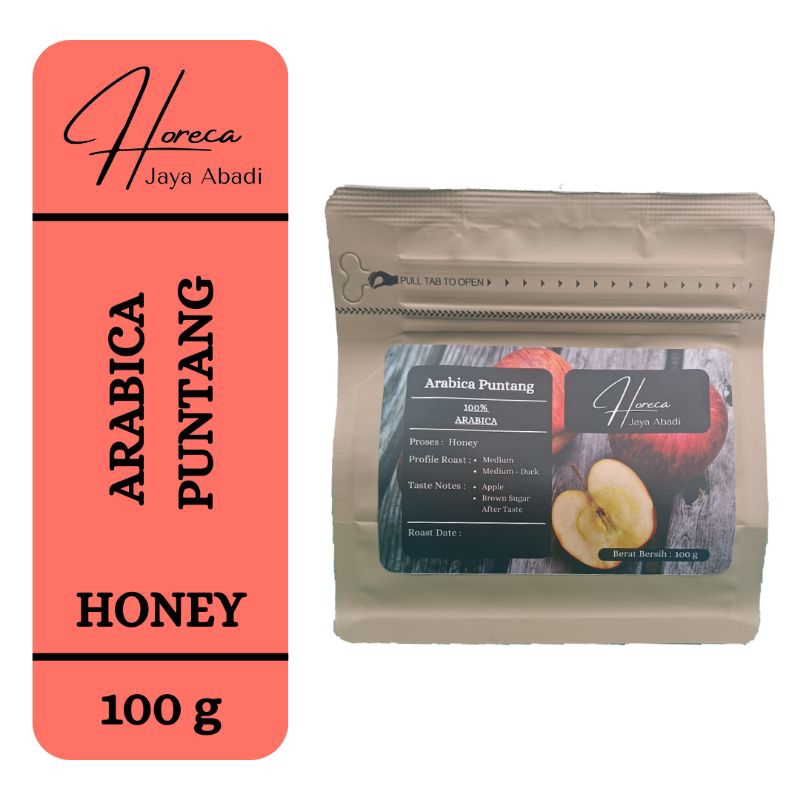 

Horeka Jaya Abadi Kopi Arabika Puntang Honey - 100 gr & 250 gr