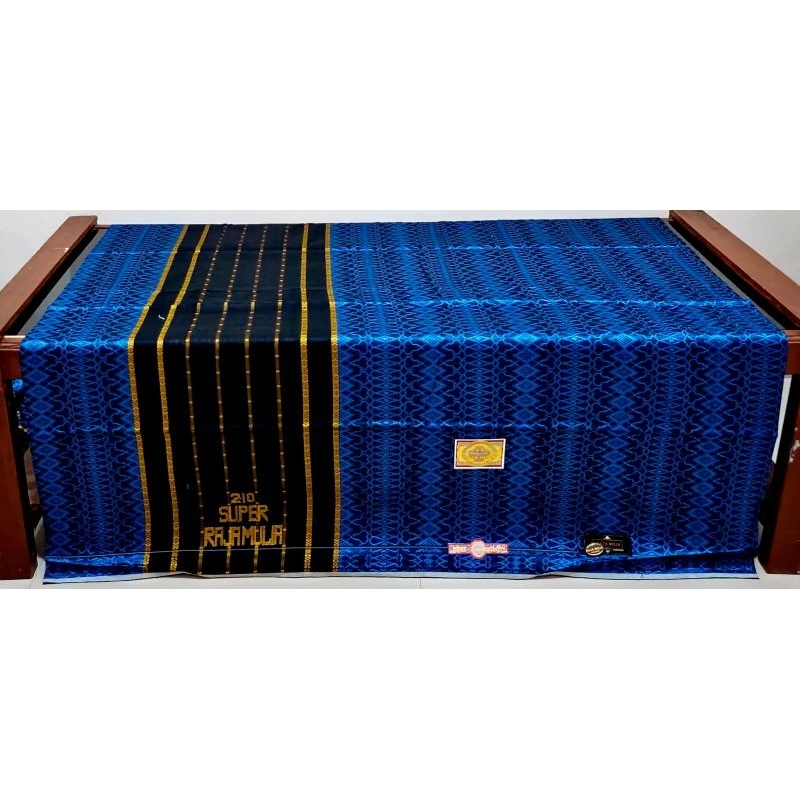 sarung tenun super raja mulia 210 special edition full songket sutra