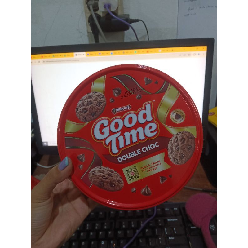 

Good Time Double Choco Kaleng 149gr